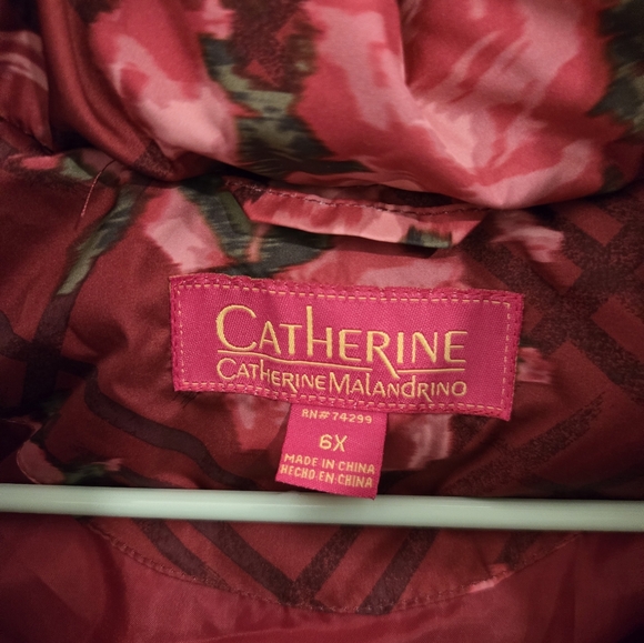 Catherine Malandrino Girl's Puffer Size 6X - Picture 6 of 8